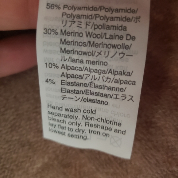 Merino Wool Alpaca Blend J Crew Sweater - Picture 2 of 5